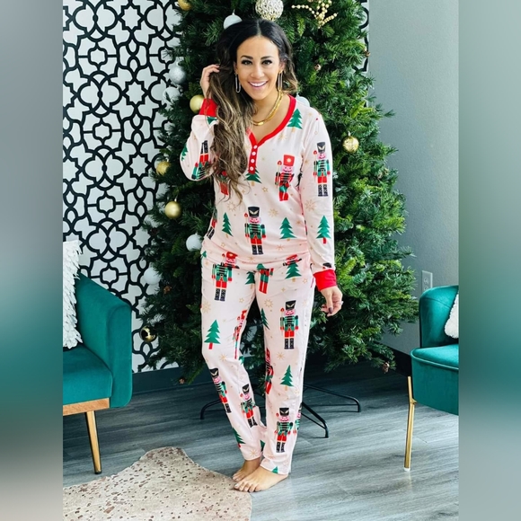 Nutcracker pajama set by Shirley and Stone - Picture 2 of 3